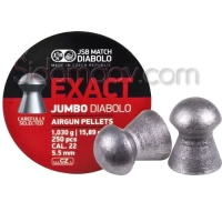 JSB Exact Jumbo 22 Cal. 5.5mm Diabolo Pellet Saçma 500 Ad.