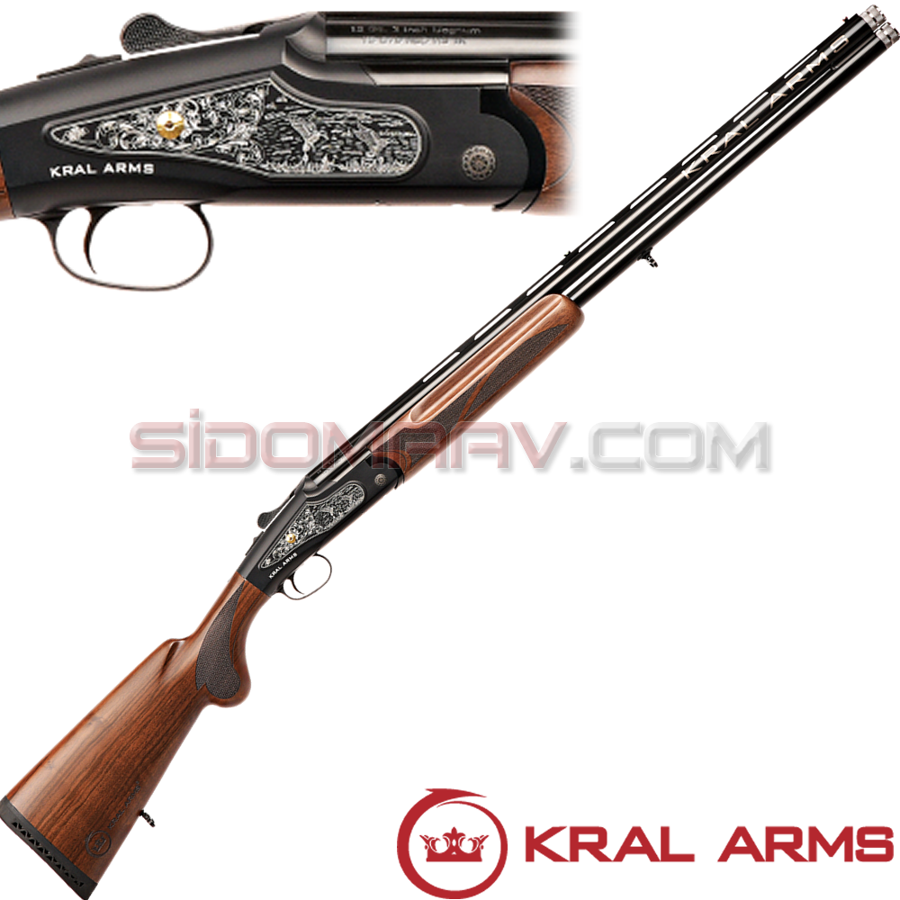 Kral Arms St 500 Siyah Ejektörsüz Süperpoze Av Tüfeği Kral Arms