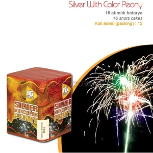 16 Atar Silver With Color Havai Fişek