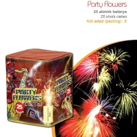 25 Atar Party Flowers Havai Fişek
