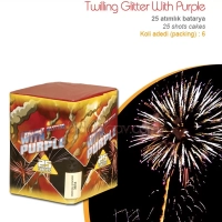 25 Atar Twilling Glitter Havai Fişek