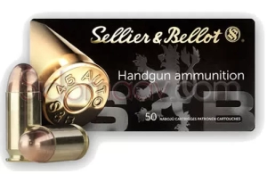 45 Kalibre Sellier Bellot Mermi