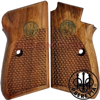 7.65 Düğmeli Beretta Mod 70 Tabanca Kabzesi Pirinç Logo