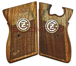 Çek Vizör Kabza 7,65 mm Ceviz CZ Logolu