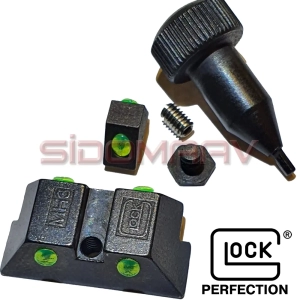 Glock 19 Yeşil Fiber Optik Gez Arpacık Takımı