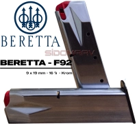 Sabatti Beretta 92 Fs Krom Şarjör