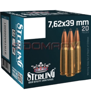 Sterling 7.62 39mm Ak47 Yivli Tüfek Mermisi