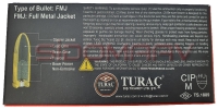 Sterling 9mm 115 Gr. Luger Tabanca Mermisi