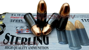 Sterling 9mm Çelik Kovan Tabanca Mermisi