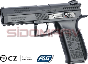 Asg Cz P09 Blowback 4.5mm Havalı Tabanca