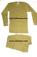 Askeri Nano İçlik Takım Kışlık