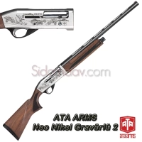 Ata Arms Neo 12 Nikel Gravürlü 2 Av Tüfeği