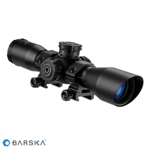 BARSKA CONTOUR 4X32 IR MIL DOT Tüfek Dürbünü