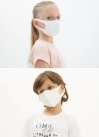 BLACKSPADE Çocuk Koruyucu Maske Beyaz S1