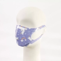 BLACKSPADE Çocuk Koruyucu Maske Unicorn Desen S1