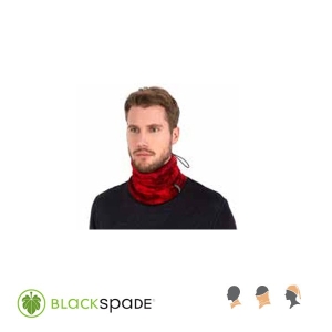 BLACKSPADE Termal Boyunluk Neck Gaiter Kırmızı