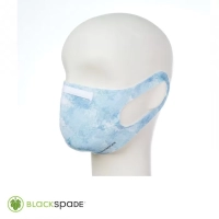 BLACKSPADE Unisex Koruyucu Maske Mavi Desen S