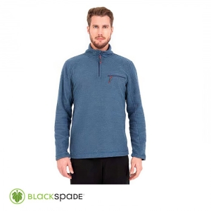 BLACKSPADE Yün Sweatshirt Mavi S