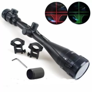 Bushnell 8-32x50AOE Tüfek Dürbün, Çıft Işıklı Zoomlu