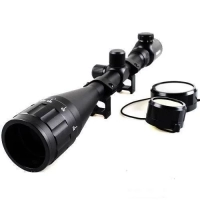 Bushnell 8-32x50AOE Tüfek Dürbün, Çıft Işıklı Zoomlu