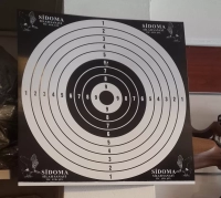Büyük Hedef Kağıdı Hedef Kartonu 50 Cm x 50 Cm 