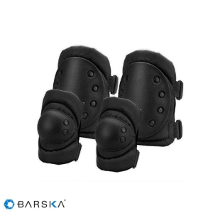 D. BARSKA CX-400 Taktik Siyah Dirsek Ve Dizlik Set