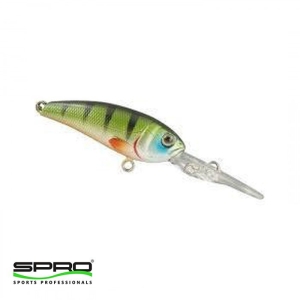 D. SPRO Chibi Shad 40 LL Green Perch Maket Yem