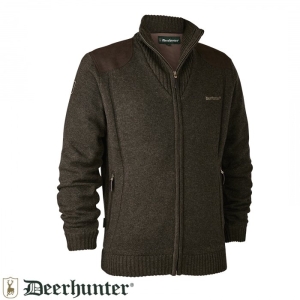 DEERHUNTER Carlisle Knit Kahverengi Hırka - 2XL