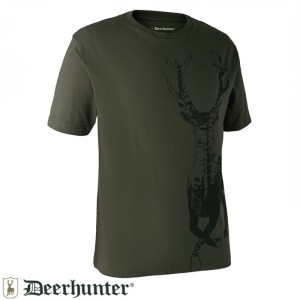 DEERHUNTER T-shirt Geyik Desenli M