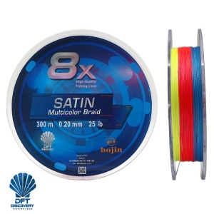 DFT Bojin 8X Satin M.Color İp Misina 0.20 mm 300 m