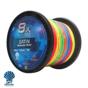 DFT Bojin 8X Satin M.Color İp Misina  0.35mm 1000m