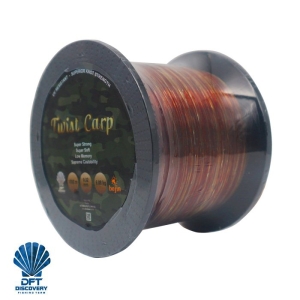 DFT Bojin TwistCarp Kahve-Yşil 1000m 0.32mm Misina