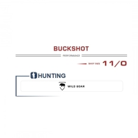 FIOCCHI BUCKSHOT 12 Ga 33 G. No:11/0
