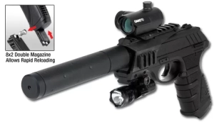 Gamo P-25 Blowback Tactical Havalı Tabanca