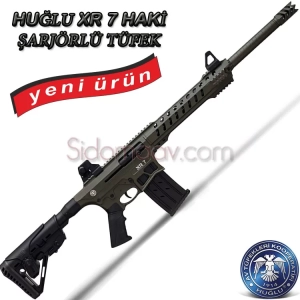 Huğlu Xr 7 Şarjörlü Av Tüfeği Haki