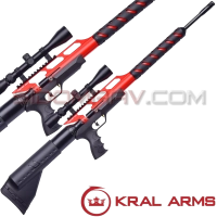 Kral Arms Puncher One Kırmızı Pcp Havalı Tüfek