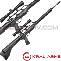 Kral Arms Puncher One Siyah Pcp Havalı Tüfek