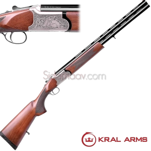 Kral Arms Tundra White işlemeli 36 Kalibre Süperpoze Av Tüfeği