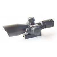 Nikula 2,5-10X40 Tüfek Dürbünü Çift Işıklı Lazerli