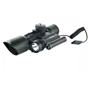 Nikula 3-10X42 Tüfek Dürbünü Çift Işıklı Lazerli M9