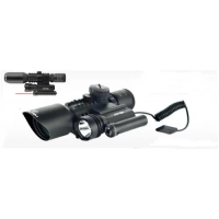 Nikula 3-10X42 Tüfek Dürbünü Çift Işıklı Lazerli M9