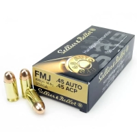 Sellier Bellot 45 Acp Mermi