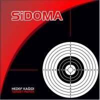 Sidoma Hedef Kağıdı 15*15 100 Ad