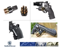 Smith Wesson TRR8 327 Siyah Havalı Tabanca 