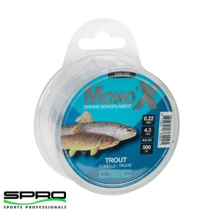 SPRO C-TEC MONO X TROUT 0.26mm 500m Misina 1/1