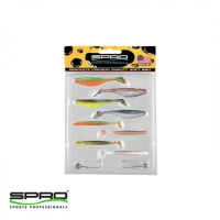 SPRO Ready 4 Fish Sil.Yem & Jig Head Seti E7-8 1/8