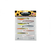 SPRO Ready 4 Fish Sil.Yem & Jig Head Seti E7-8 1/8