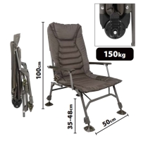 SPRO Throne 61 Kamp Sandalyesi - 150 kg