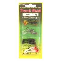 SPRO Troutmaster Shad 4Cm 2G 8'Li LRF Yem Seti