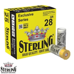 STERLING 12 Cal. 28 G. No: 8 Keçe Tapa Av Fişeği